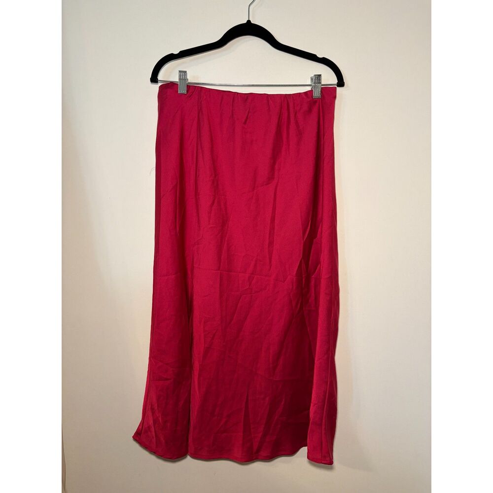 Nasty Gal Long Pink Skirt